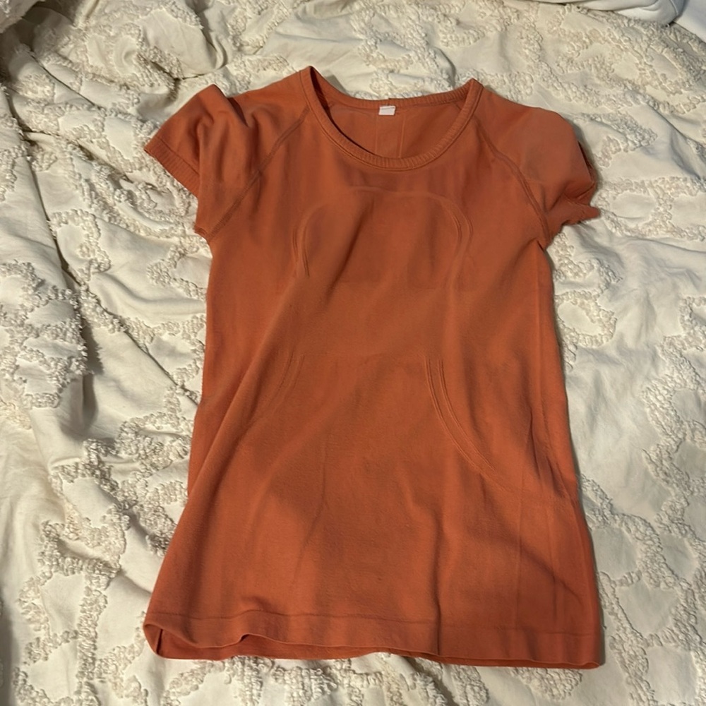 Orange Lululemon Swiftly Tech DH